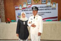 Foto: PJs Kepala Desa Cigadog Kecamatan Sucinaraja Atik Tresnayadi