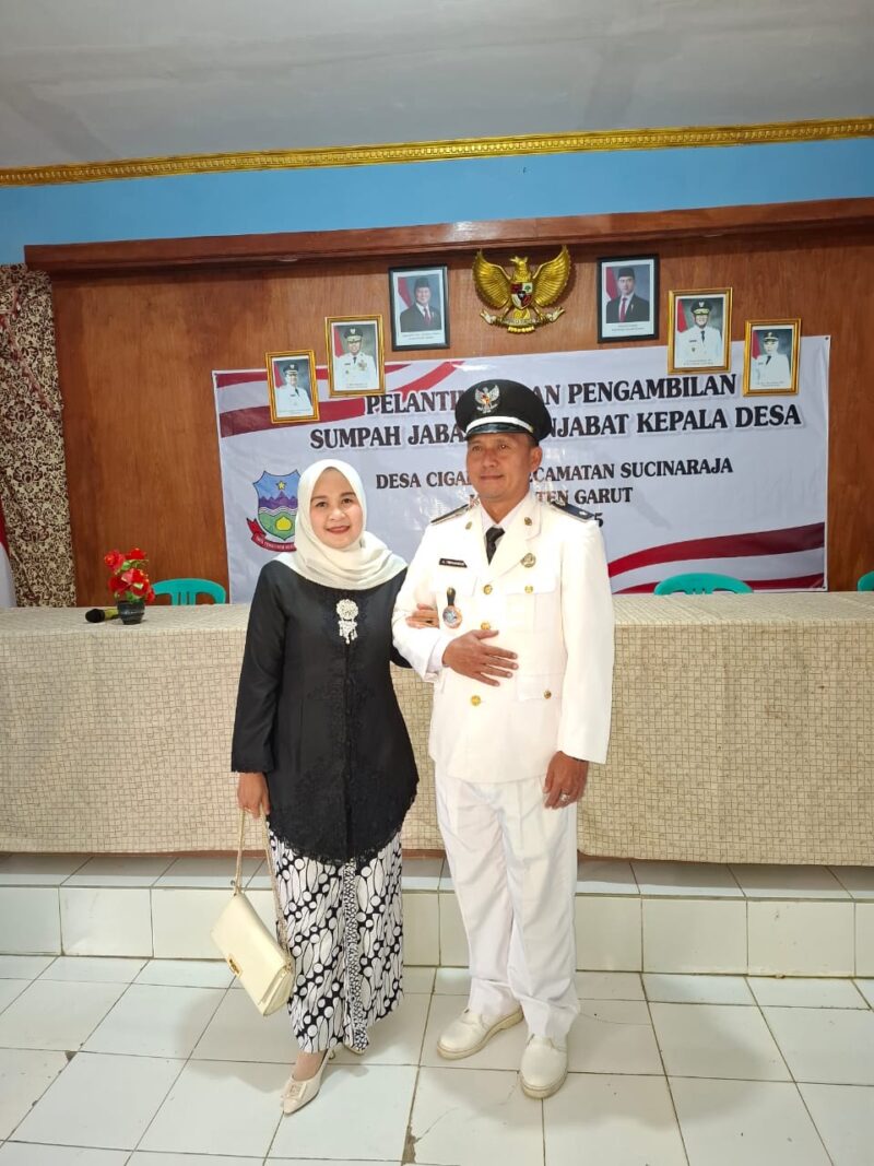 Foto: PJs Kepala Desa Cigadog Kecamatan Sucinaraja Atik Tresnayadi