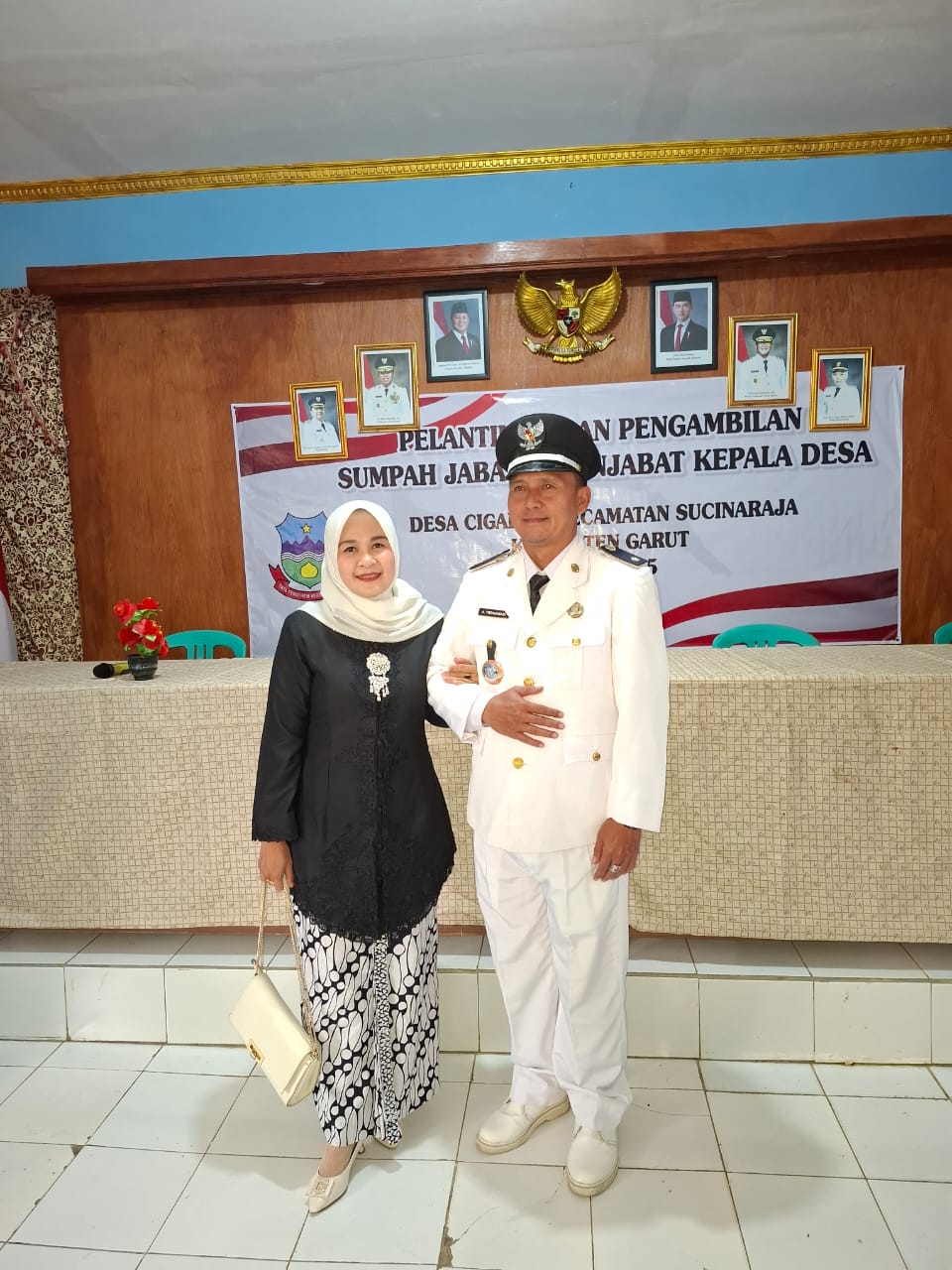 Foto: PJs Kepala Desa Cigadog Kecamatan Sucinaraja Atik Tresnayadi