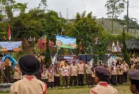 Kelompok Kerja Madrasah Ibtidaiyah (KKMI) 4 Garut menggelar kegiatan perkemahan harmoni  di Camping Ground Awit Sinar Alam Darajat