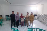 Kegiatan monitoring Bantuan Pangan Desa Cipancar Kecamatan Leles