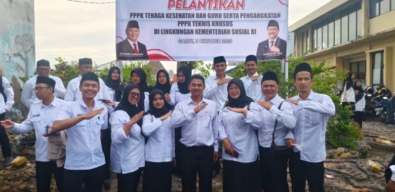 Kegiatan Pelantikan PPPK SDM PKH Kabupaten Garut